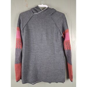 Krimson Klover Womens LARGE Merino Mover Maker Pullover Sweater Tunic Hoodie